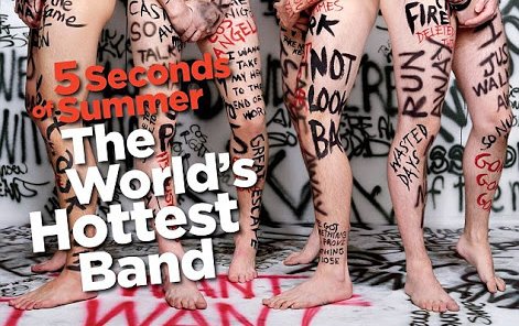 5 Seconds of Summer on Rolling Stone cover