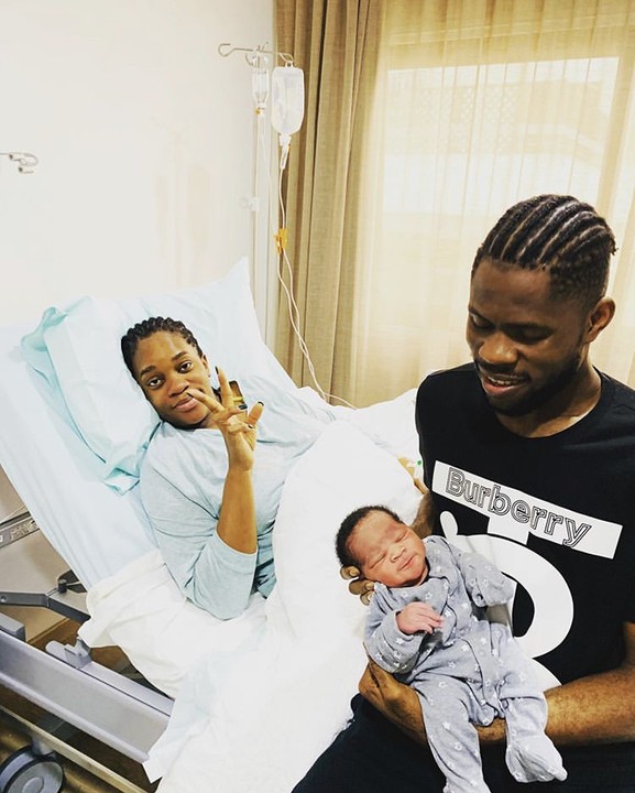 Super Eagles Keeper, Francis Uzoho Welcomes New Baby Boy