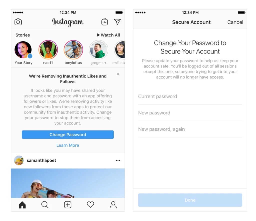 Instagram begins to delete fake followers and likes