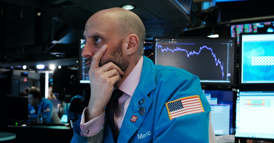 Dow Jones Drops With 2000 Points Creating Huge Record Dropping