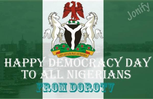 Happy Democracy Day - May 29