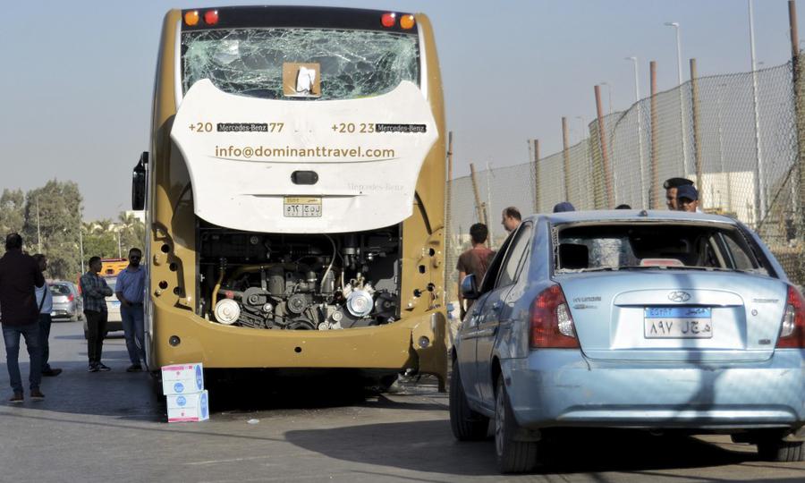 17 Inured As Bomb Blast Hits Tourist Bus In Egypt