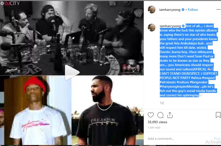 American DJ Claims Wizkid is Nobody Without Drake