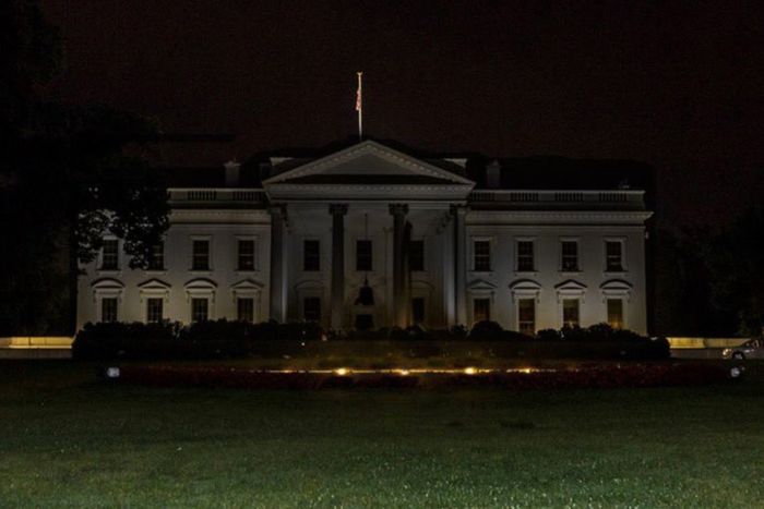 White House Down Due To George Floyd Protest