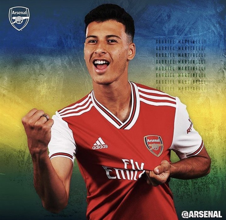 Arsenal Completes Deal With Brazilian Forward, Gabriel Martinelli
