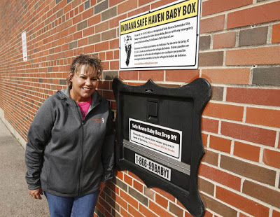 The Baby Boxes where women who don't want their baby can dump them