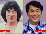 Jackie Chan almost has not changed in 34 years
