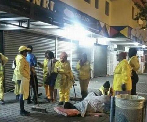 See what turned SA Street cleaners & security guards to emergency midwives