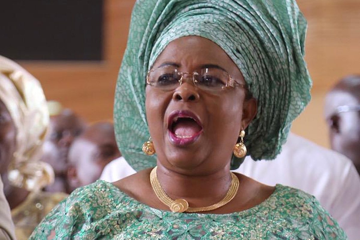 Patience Jonathan debunks allegations of N2.1bn traced to her late mother's account