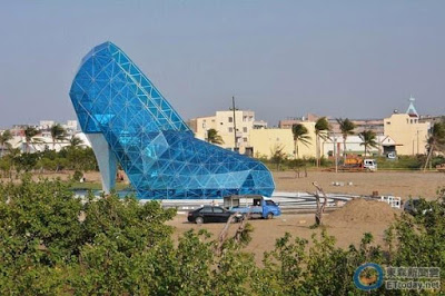 The High Heel Shoe Church Building in Taiwan