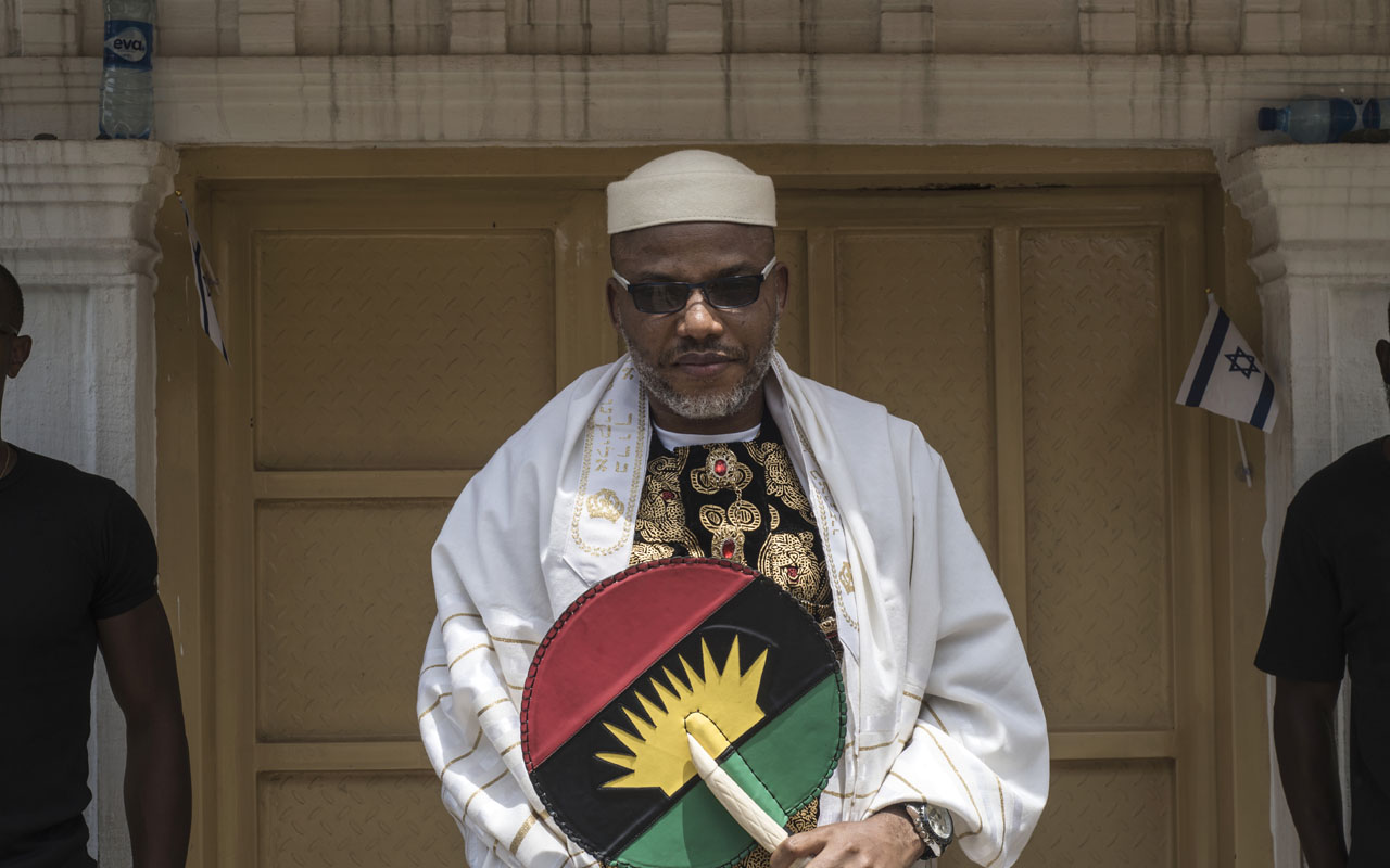 BIAFRA: Nnamdi Kanu claims to take IPOB to Abuja on the 17th of October