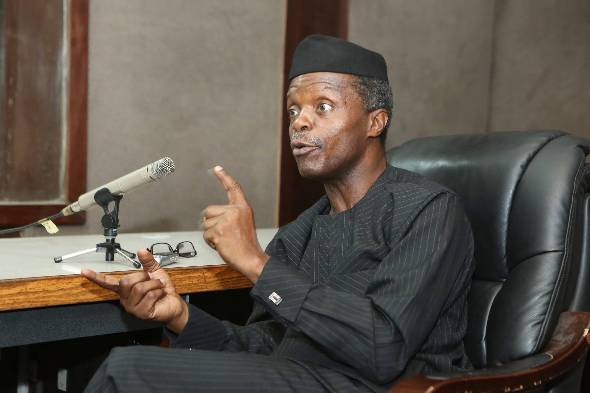 Osinbajo Meets Niger Delta Leaders Over Renewed Threats