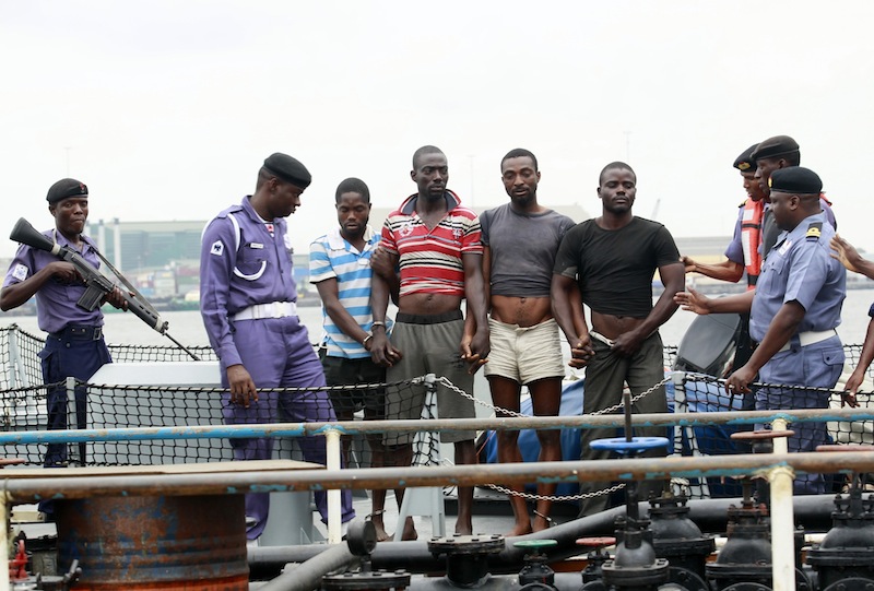 Navy Arrests 5 Suspected Oil Thieves In A/Ibom