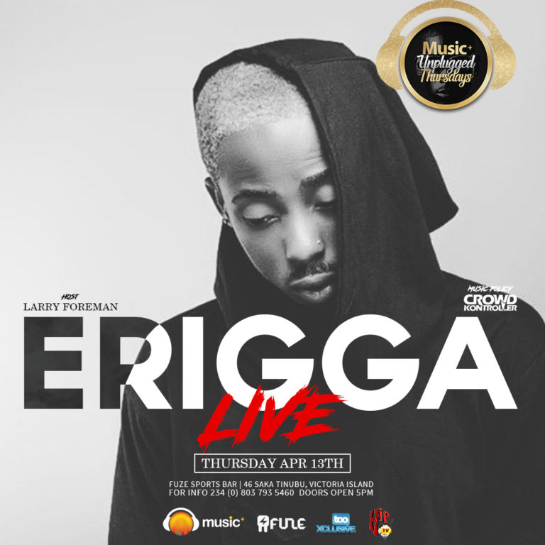 Music+ Unplugged Hosts Erigga And Big Brother Naija's DJ Bally This Week