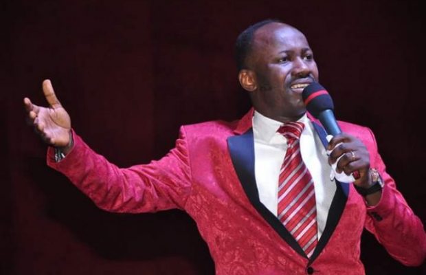 Apostle Suleman threatens to dismiss members who don't believe him