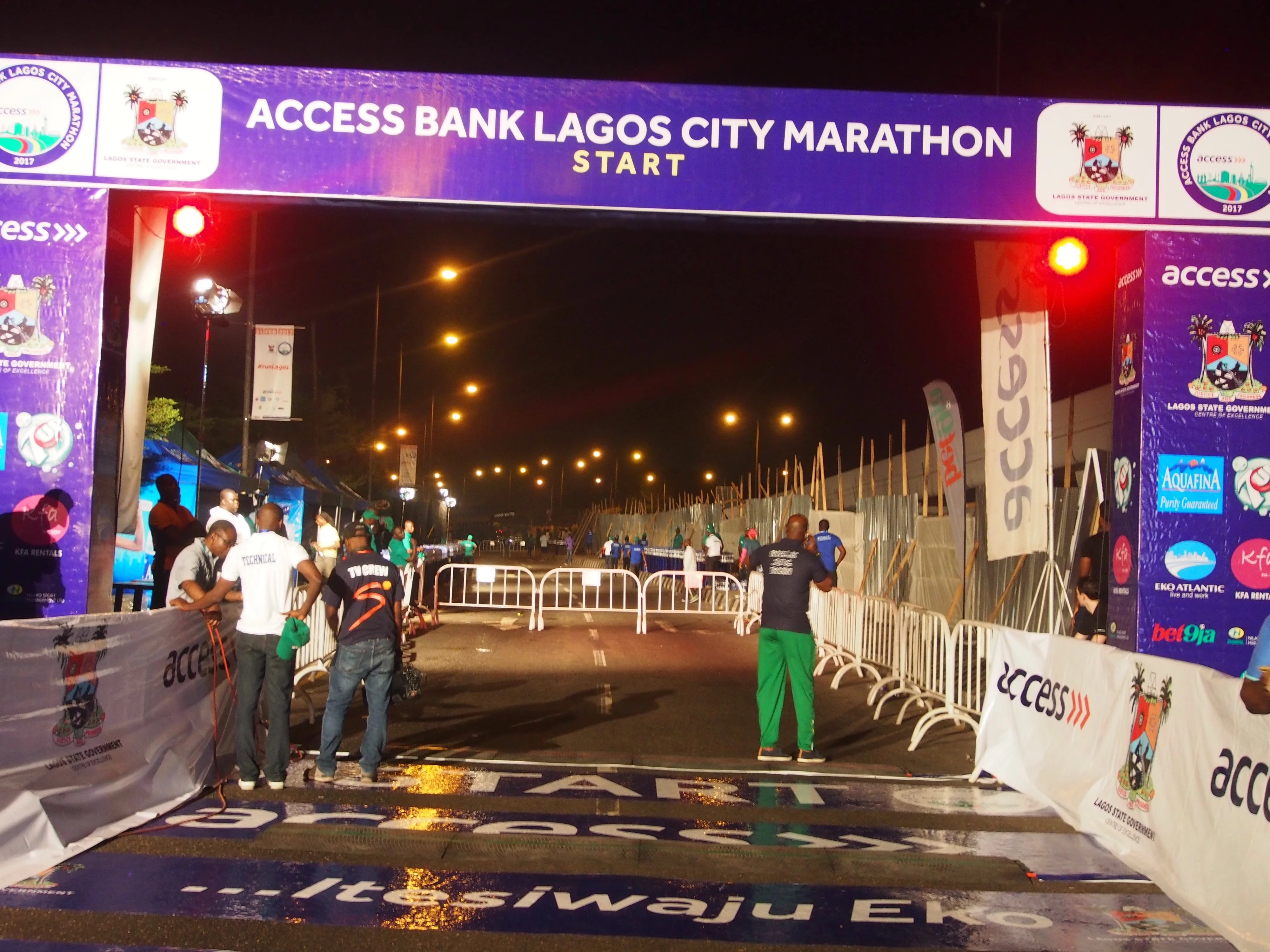 Lagos City Marathon: steal athletes' refreshments, Hoodlums attack 7UP officials