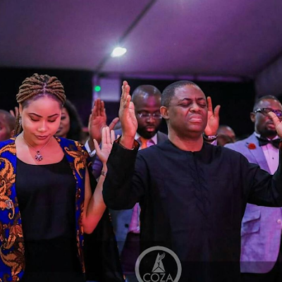 Photo of FFK and Wife in Church Yesterday