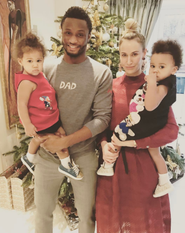 Mikel Obi's Girlfriend Congratulates Him on his move to China