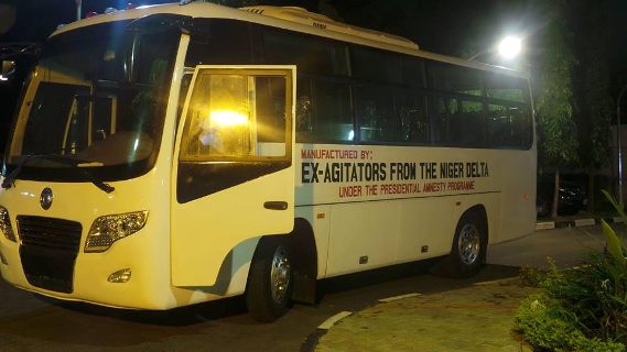 See the bus manufactured by Former Niger-Delta Militants