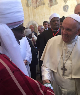 Photos: Emir of Kano meets Pope Francis in Assisi, Italy