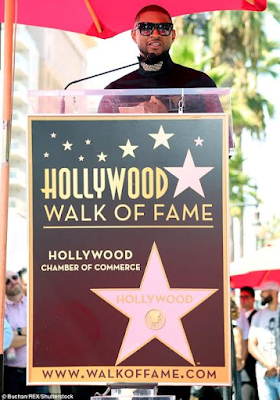 Usher gets a star on the Hollywood Hall of Fame