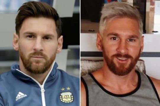 Lionel Messi Explains Why He Dyed His Hair Blonde