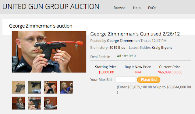 See how George Zimmerman is being fooled after he tries to sell a gun he used to kill Trayvon Martin