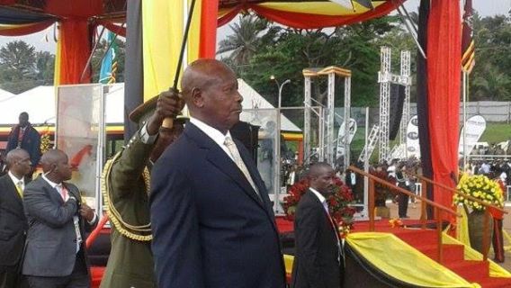 Ugandan President Sworn in for a record 5th Time