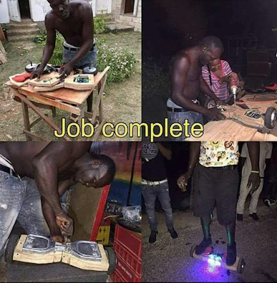 Made in Nigeria Hoverboard? That sounds interesting