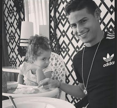 Real Madrid Star shares photo with Daughter