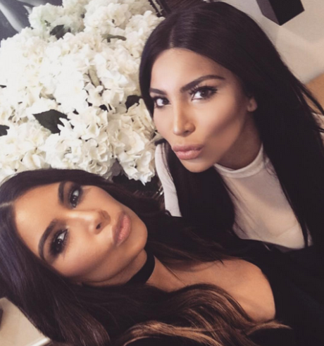 Kim Kardashian meets her look-alike - Kami Osman