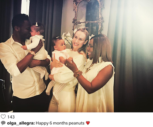 Mikel Obi's twins photos at 6 months