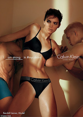 Have you seen this racy ads from Kendall Jenner for Calvin Klein?