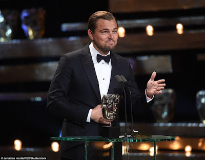 Leonardo DiCaprio is ready for first Oscar after the Revenant sweeps the board at the BAFTAs with five major awards