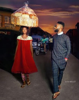 Hunt for an Agege bread seller captured into TY Bello's photoshoot