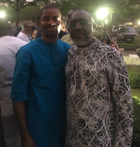 Olisa Metuh is released - eats dinner with his family