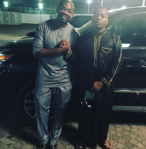 Olamide and Don Jazzy reconciles after a 2-day beef