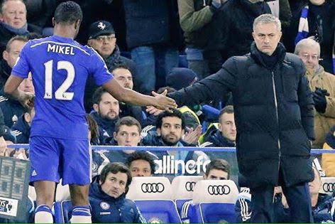 "You are still the best!" Mikel tells Jose Mourinho