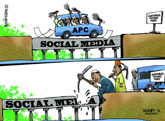 Cartoonist depicts APC's hypocrisy: Social Media Bill