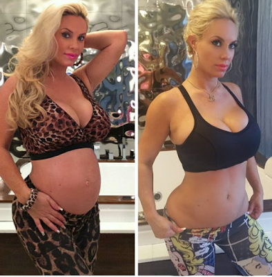 Coco Austin is quickly returning to shape after childbirth