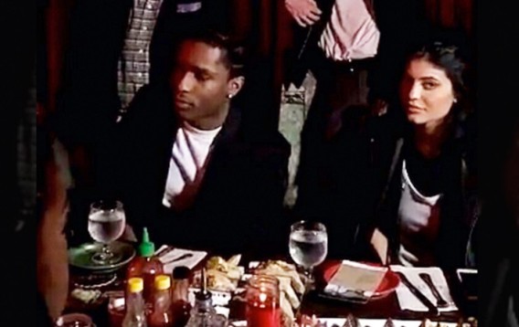 Kylie Jenner on a date with  A$AP Rocky