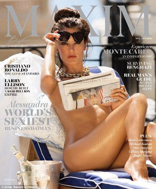 34 year old Alessandra Ambrosio  poses for  Maxim magazine