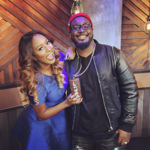 DJ Cuppy and T Pain