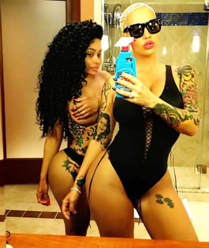 Amber Rose and Blac Chyna reunite