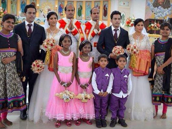 Identical Twins Marry Identical Twins... Oh, What an Identical Ceremony