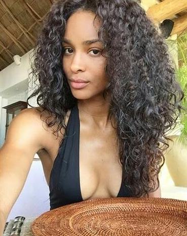 Ciara shares sexy vacation photos with family