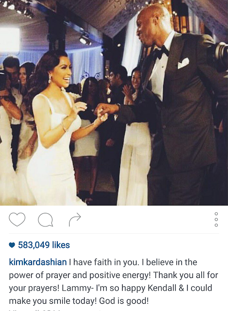 Kim Kardashian prayed to God, and God answered