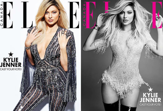 Kylie Jenner on the cover of Elle Canada