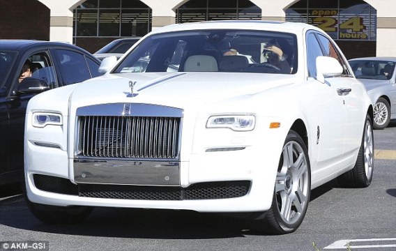 Kylie Jenner shows off her $400k Rolls Royce Ghost