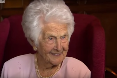 109 year old British woman says secret to her longevity is whiskey
